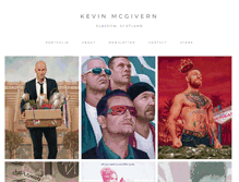 Tablet Screenshot of kevinmcgivern.com